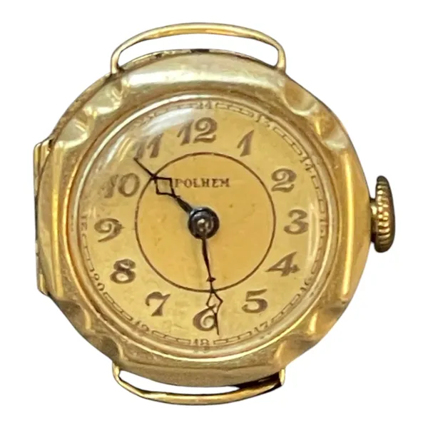 ARMBANDSUR, Polhem, 14k guld, vikt 7,5 g