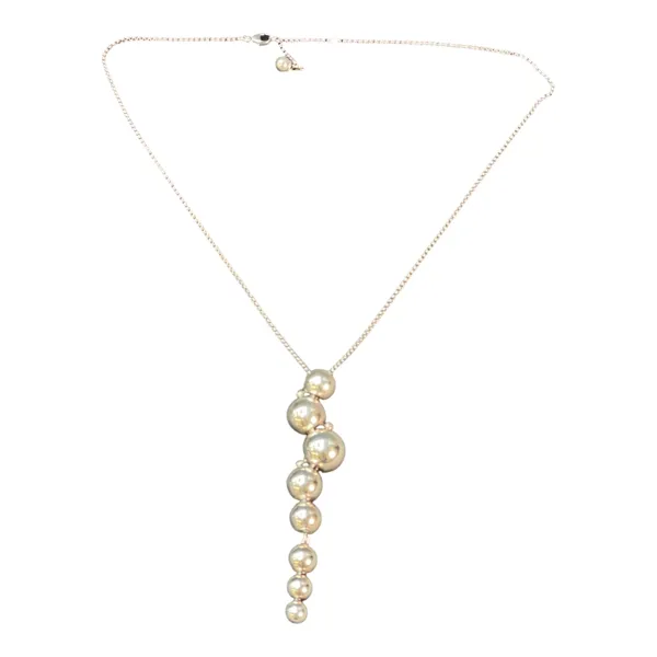 SILVERHALSBAND design, Georg Jensen, Moonlight Grapes, 925 sterlingsilver, vikt 16 g