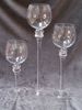 Ljuslyktor, glas, 3 st