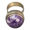 RING, Erik Granit Helsingfors, silver samt ametist