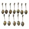 DESSERTSKEDAR 12 st, Rosen 830s vikt 239 gram