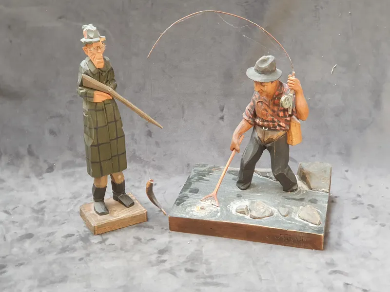 Träfigurer, Sven Gunnarsson samt Carl Olof Trygg