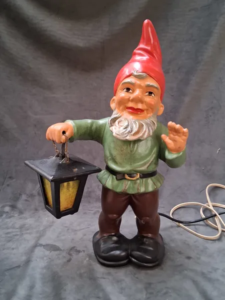 Tomte med belysning
