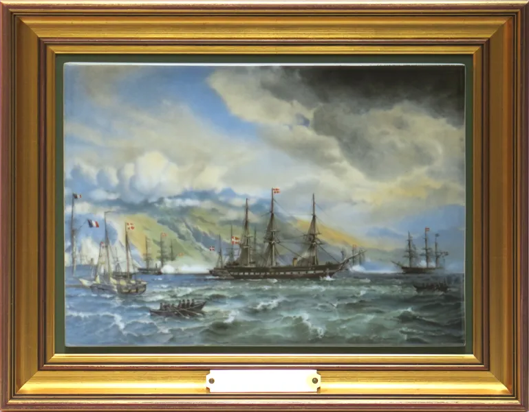 Porslinsmålning, Carl Frederik Sörensen, efter,