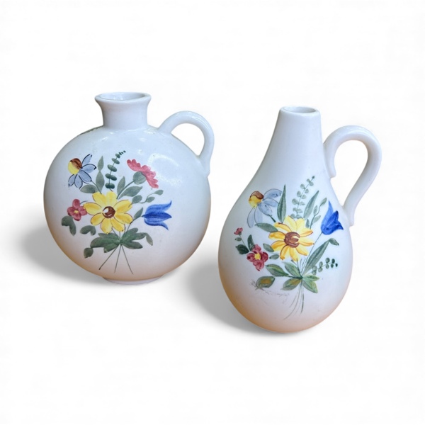 HÄNKELVASER 2 st, Keramik, Rörstrand