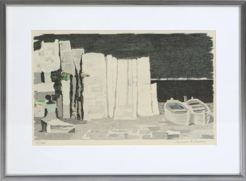 Litografi, Axel Olson, 