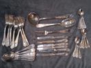 Parti bestick, silver