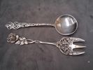 Bestick, 2 delar silver