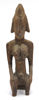 Fertilitetsfetisch, skuret trä, antagligen Fang, Gabon, 1900-tal, i form av sittande kvinna, h 45 cm, skador