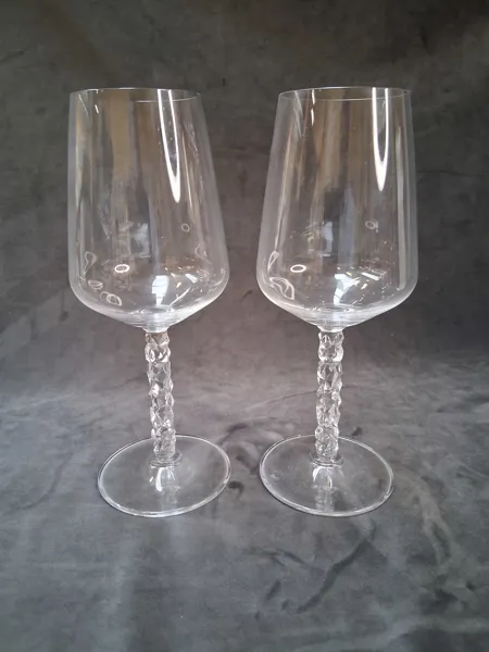 Glas, 2 st, Lena Bergström för Orrefors
