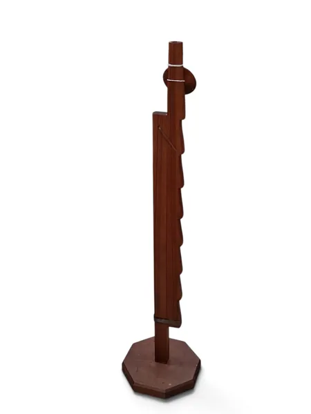 Golvljusstake, trä