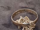 Parti silver, halsband, broscher mm