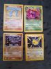 Pokemonkort, 4 st