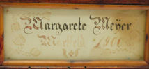 Högrock, svarvat trä, 1800-tal, 