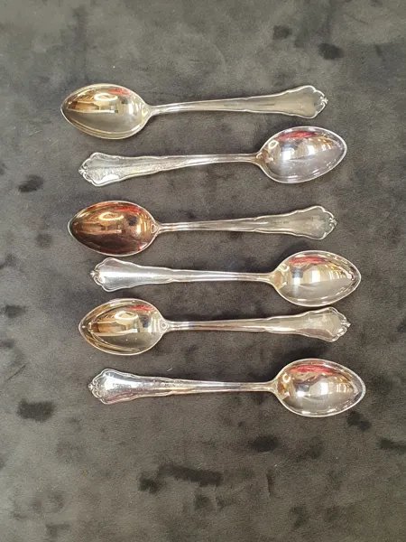 Skedar, 6 st, silver