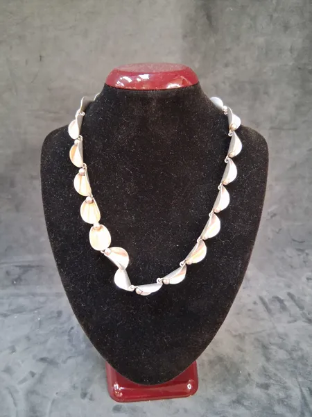Collier, Hugo Grün, sterling silver