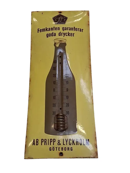 Emaljskylt, Pripp & Lyckholm