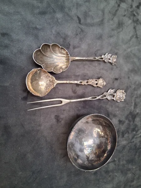 Parti silver, div