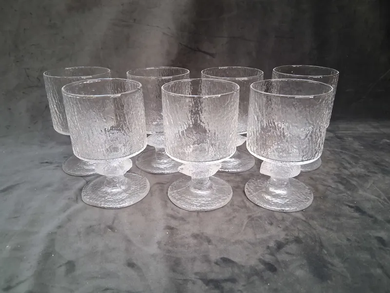 Glas, 7 st, Timo Sarpaneva för Iittala