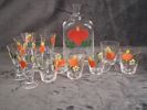 Karaff samt glas, Lindshammar