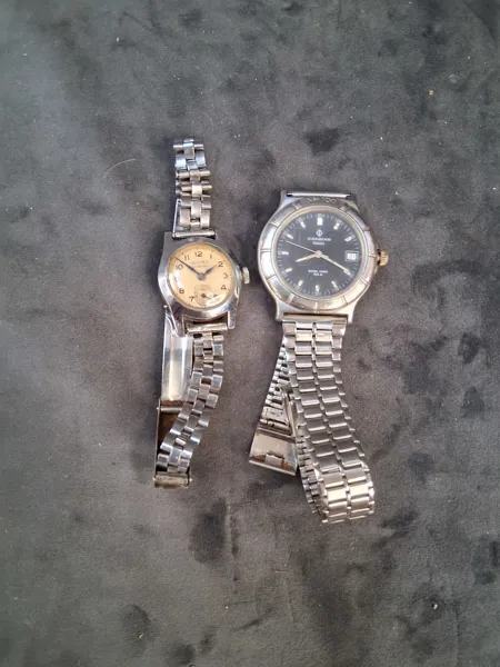 Armbandsur, 2 st, Herma Etanche samt Candico nowal hero