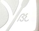 Ekman, Birger för Glössner & Co, dubbeldörr, teak med glassektion, etsad dekor av fåglar, växtlighet mm,