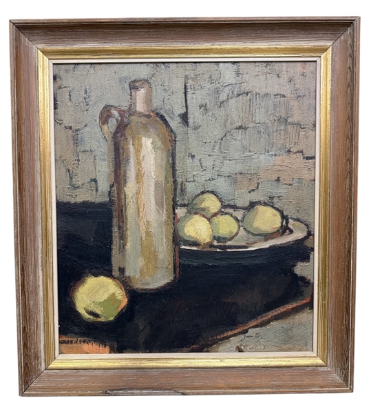 TAVLA Jan Stenvinkel olja på duk