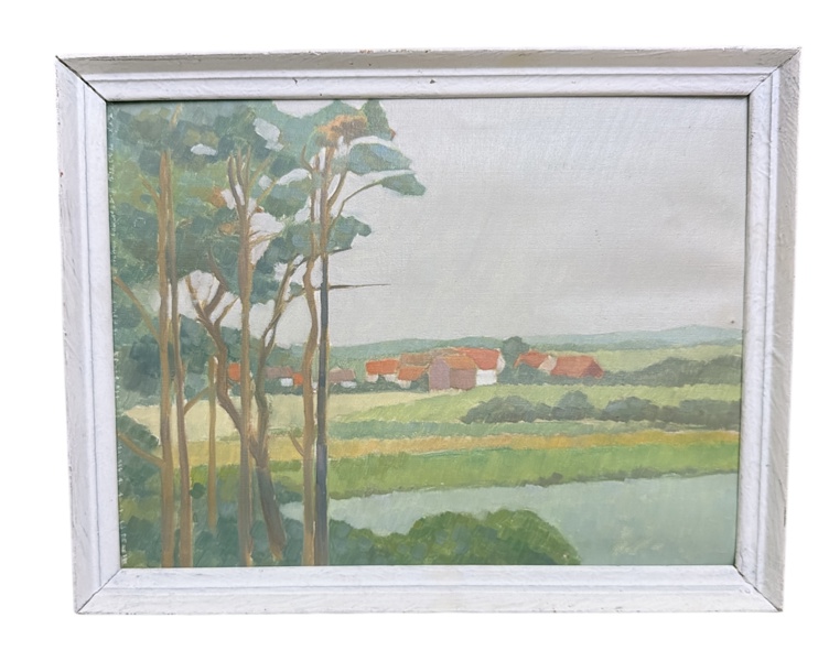 TAVLA Gösta Sundström , Olja