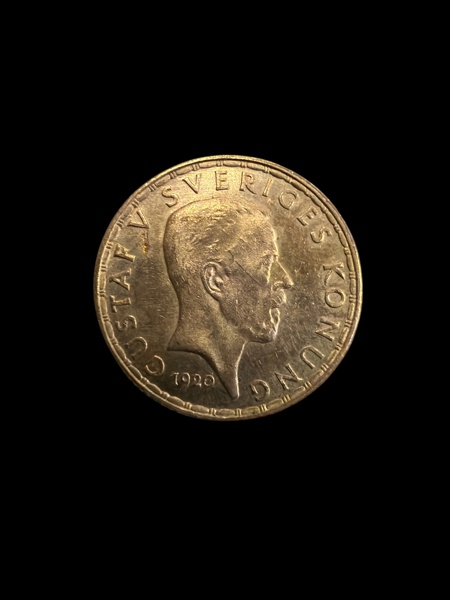 MYNT Guld 5-Kronor 1920