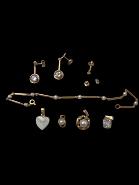 GULD Öronhängen 18K