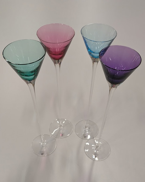 XXX Pokalglas Orrefors 4st, design Erika Lagerbielke